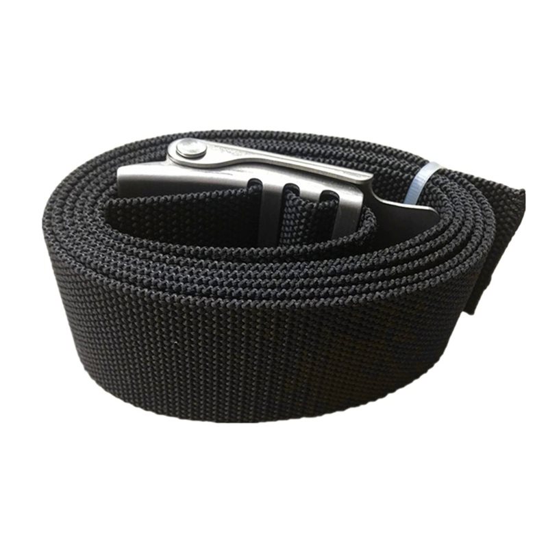 Dive Weight Belt - เข็มขัดคาดเอวสำหรับดำน้ำแบบสกูบาพร้อมหัวเข็มขัด เข็มขัดดำน้ำแบบสกูบา เข็มขัดถ่วงน้ำหนักสำหรับดำน้ำแบบสกูบาพร้อมหัวเข็มขัดแบบปลดเร็ว-A00E