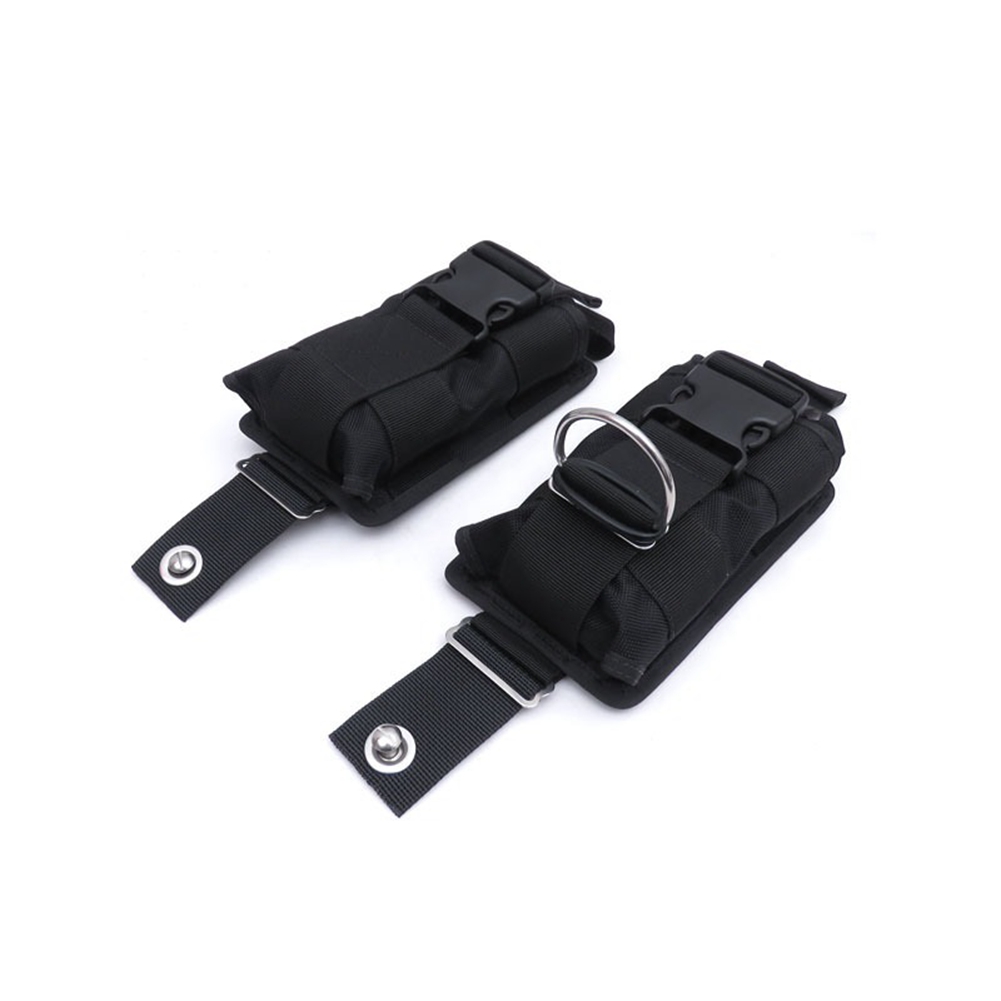 ยอดนิยมใหม่ 2 ชิ้นอะไหล่สีดํา  - Dive Weight Belt บทวิจารณ์และราคา